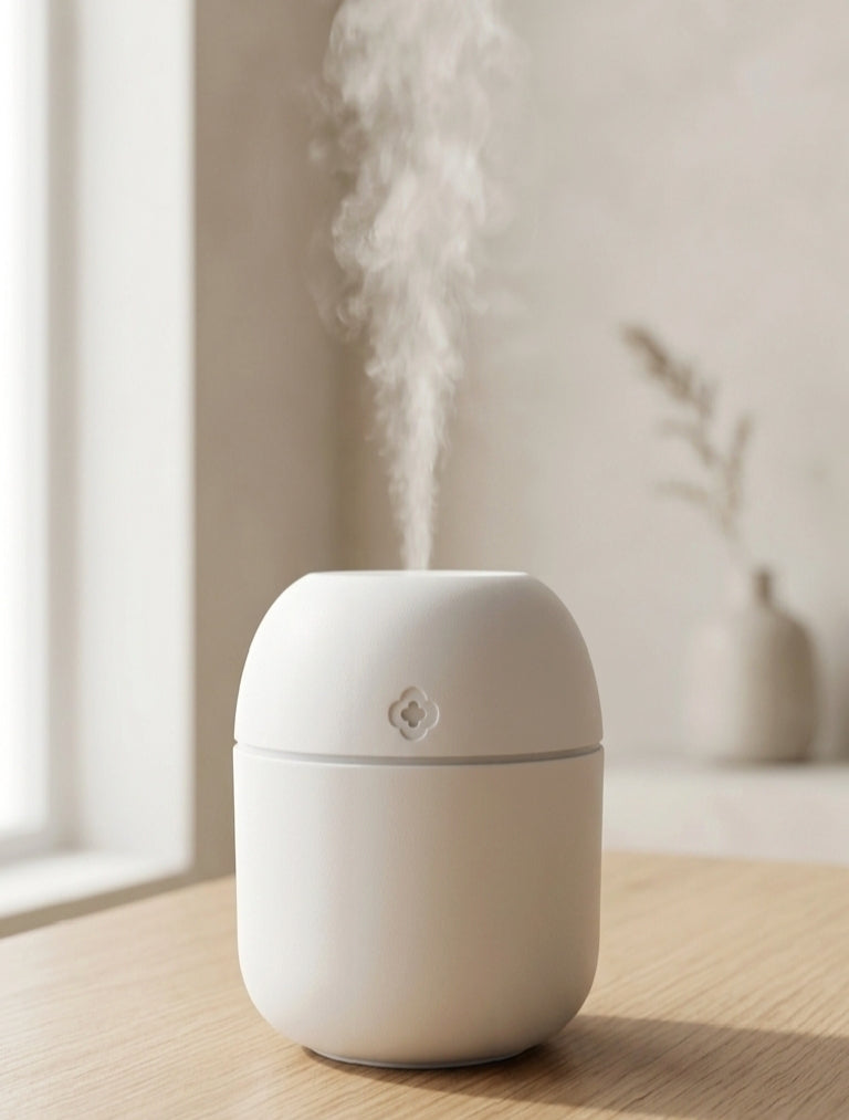 CloudPod Diffuser | 3-in-1 Ultrasonic Humidifier | LED Night Light | Portable Air Diffuser